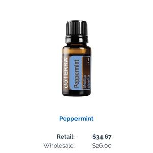 doTERRA Peppermint Essential Oil